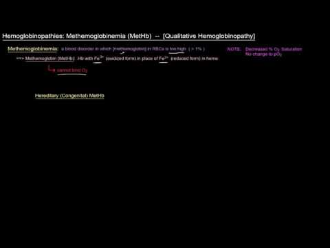 Video: Ist Methämoglobin dominant oder rezessiv?