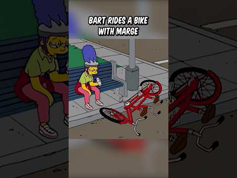Bart rides a