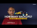 How many copies of data should I keep?