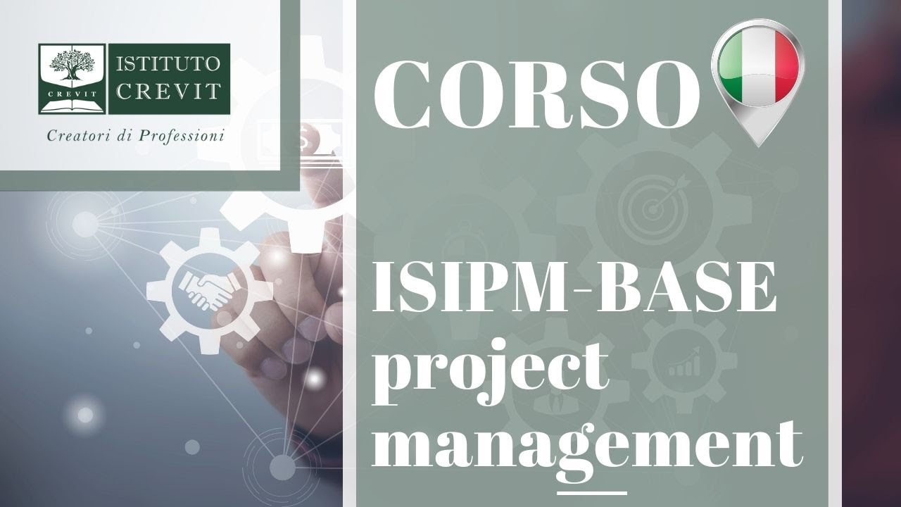 Project Management Corso Propedeutico Alla Certificazione Isipm Base