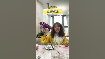 Ba mẹ cùng học tiếng cùng con - Chủ đề dụng cụ ăn uống nha #dayconsongngu #memia #englishforparents