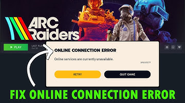 Arc Raiders Online Verbindingsfout Herstellen | Arc Raiders Online Diensten zijn momenteel niet b...