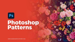 How to Install and Use Photoshop Patterns — Graphic Design Tutorial for Beginners