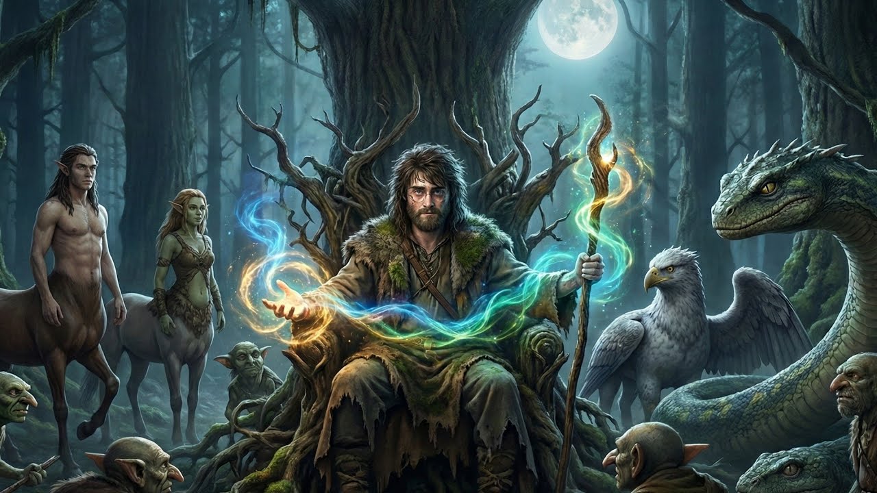 What If Harry Potter Was Exiled to the Forbidden Forest at Age 5 and Became the King of Magical Crea