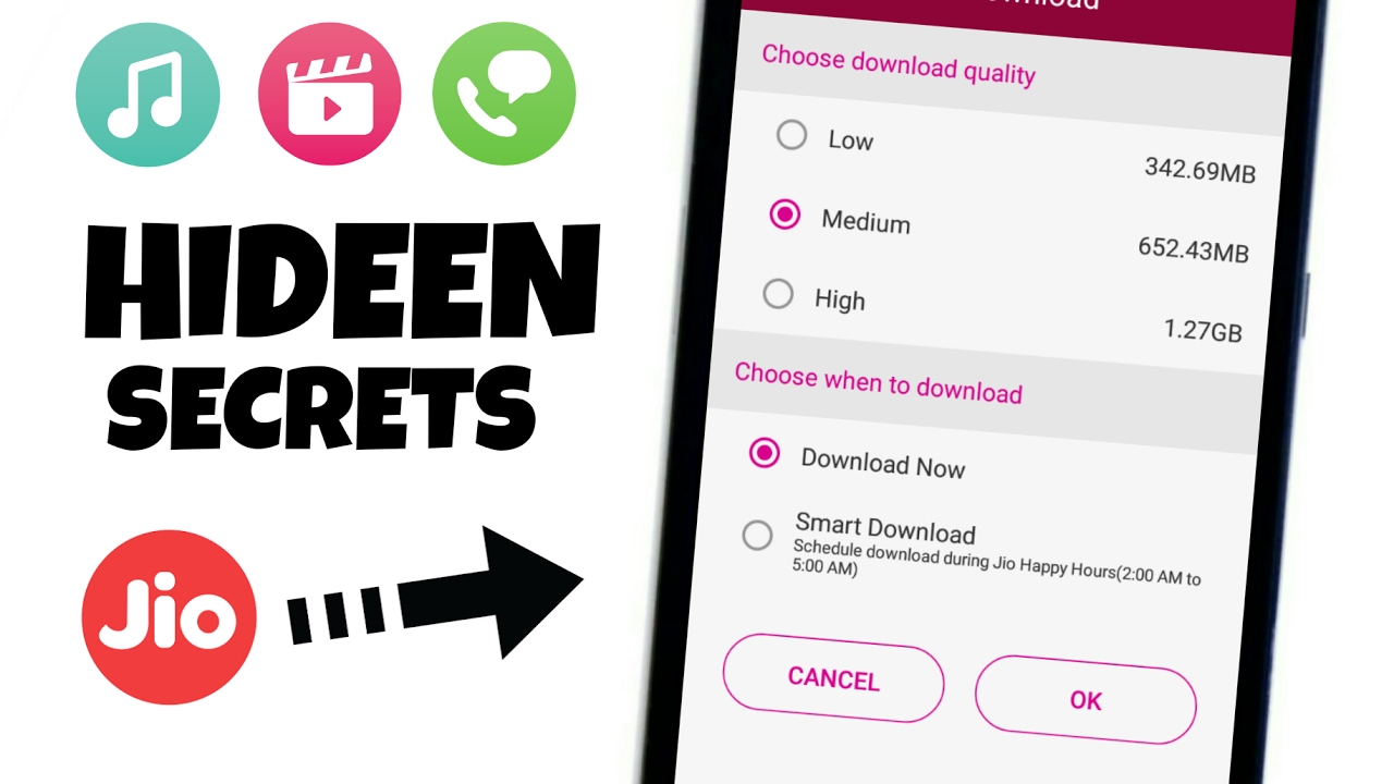 Jio apps hidden secrets you must like.