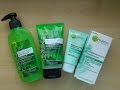 Обзор на косметику Garnier.Серия "Чистая Кожа.Сила Васаби"