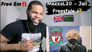 MazzaL20 - Jail Freestyle 2 | AMERICAN REACTS🔥🇺🇸