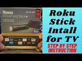 Roku Stick Install For TV Step By Step image