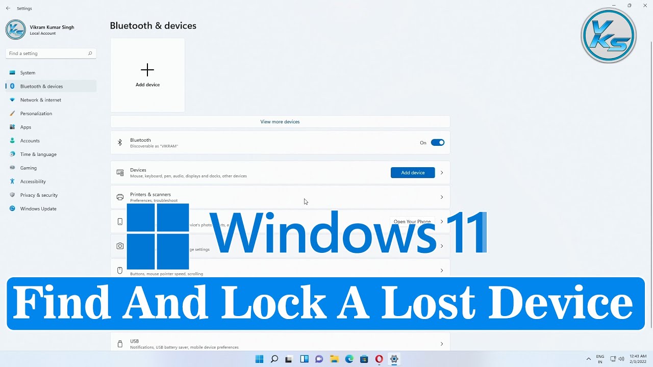 How To Find And Lock A Lost Windows 11 Laptop - YouTube