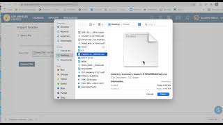 Export/Import Mastery tab to Grade book Column