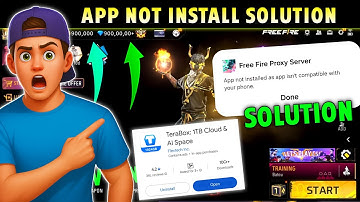 Free Fire Proxy Server App Not Install Problem | App Not Installed as app isn’t Compatible Solution