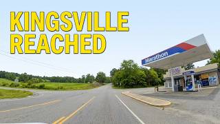 Through the Countryside Briery to Kingsville ASMR 4K