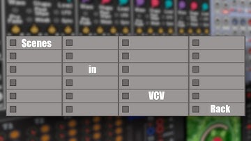 Working with Scenes in VCV Rack