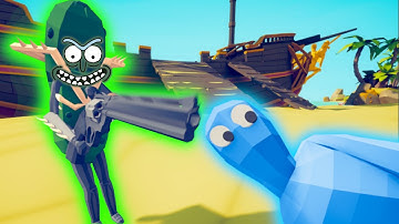 1 Pickle Rick Turned TABS Into A War Zone – Carnage!