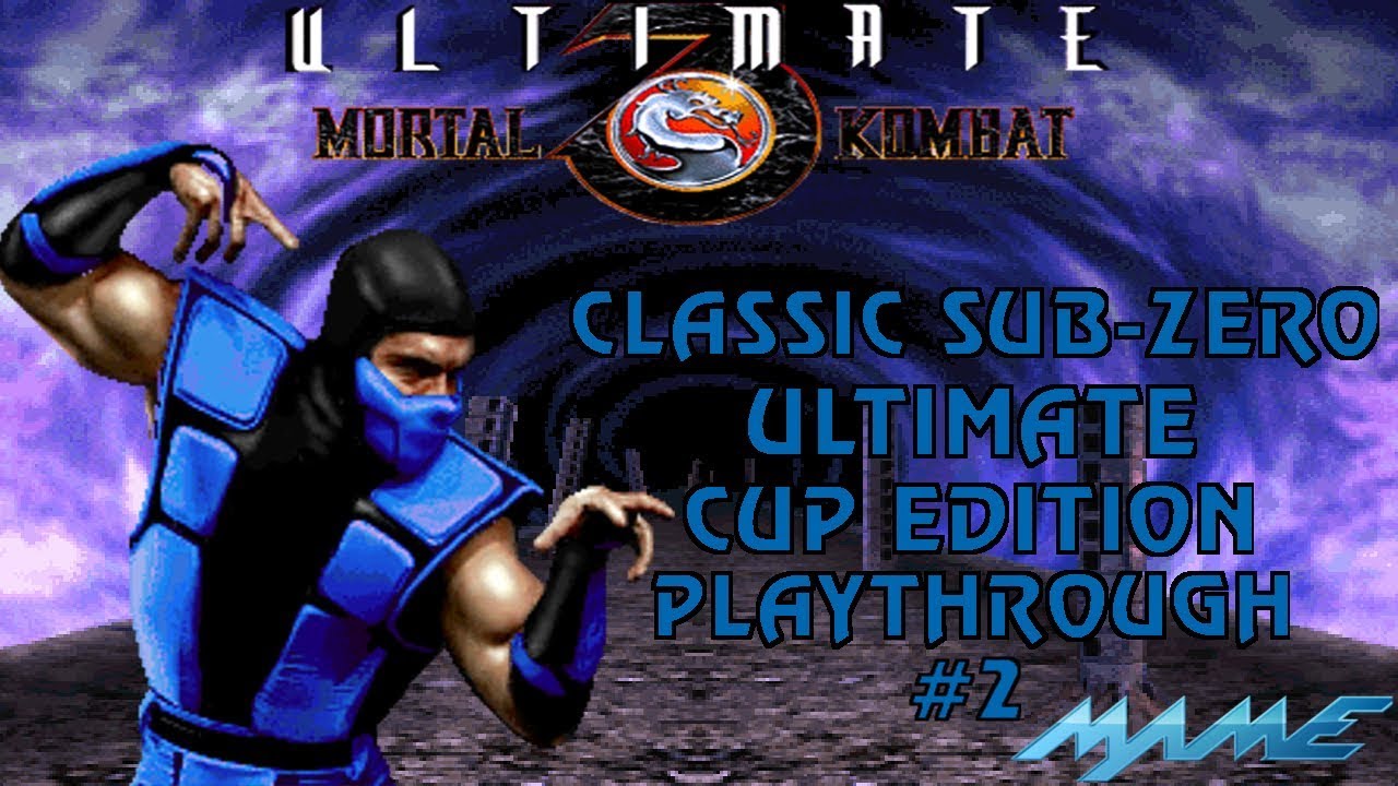 ultimate mortal kombat 3 classic sub zero moves