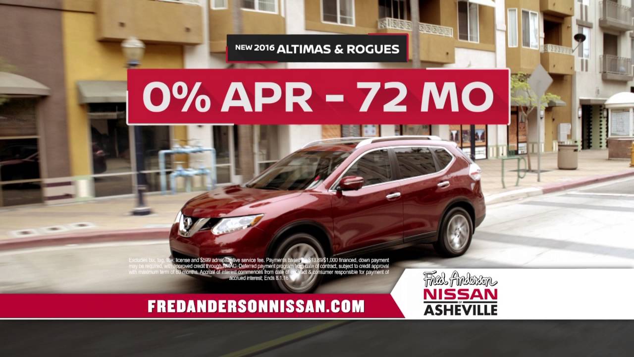 Fred Anderson Nissan Asheville >> Fred Anderson Nissan Of Asheville Zero In On Nissan Fred Anderson Nissan Asheville >> Fred Anderson Nissan Of Asheville Zero In On Nissan