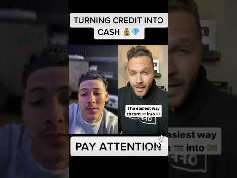 Easy Way To Turn Credit Into Cash!!!