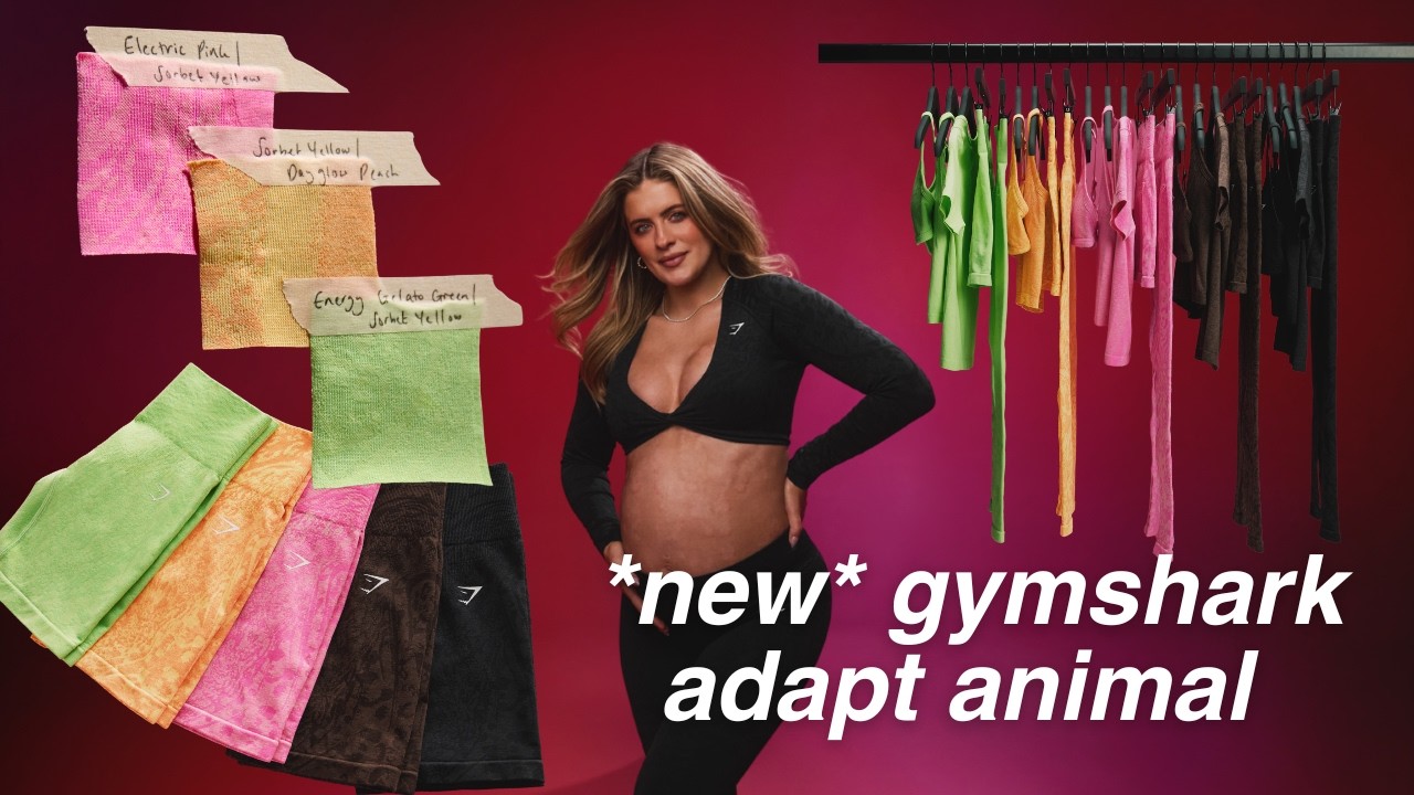 Oops.. WE DID IT AGAIN !! GYMSHARK X WHITNEY Adapt Animal