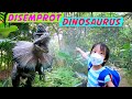 Rex Disemprot Air Dinosaur di Petualangan Dinosaurus Taman Legenda TMII
