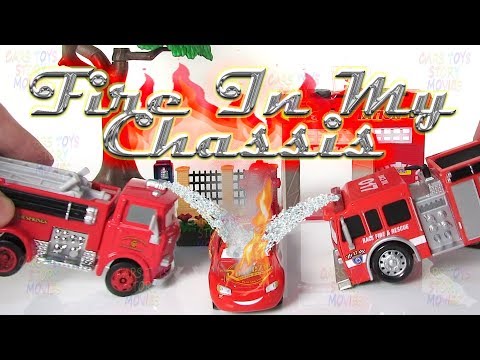 Cars Stories Of McQueen And Mater: Fire In My Chassis | Mini Movie Episode 1 | CarsToysStoryMovies