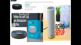 How To Set up Amazon Echo Dot Or Echo Dot 3rd Generation - Manual Setup Instructions I Easy Tutorial