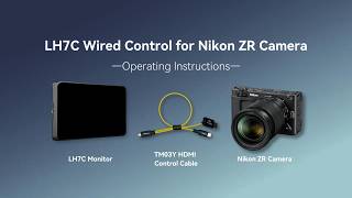 Portkeys LH7C Wired Control For Nikon ZR