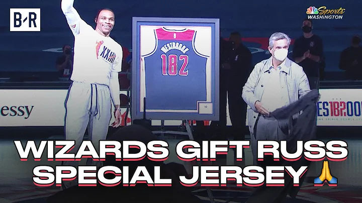 Russell Westbrook Gets Custom Wizards Jersey For Breaking Oscar Robertson's Triple-Double Record - DayDayNews