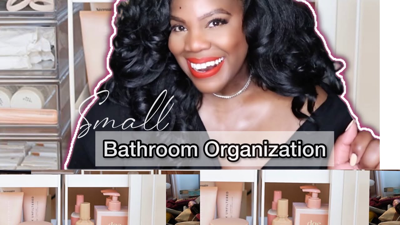 *TINY* BATHROOM ORGANIZATION APARTMENT REFRESH YouTube