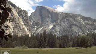 Half Dome Time-Lapse From Ahwahnee Meadow June 5, 2013