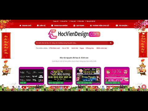 HƯỚNG DẪN CÁCH ĐĂNG KÝ VÀ TẢI TÀI LIỆU TRÊN HOCVIENDESIGN.COM