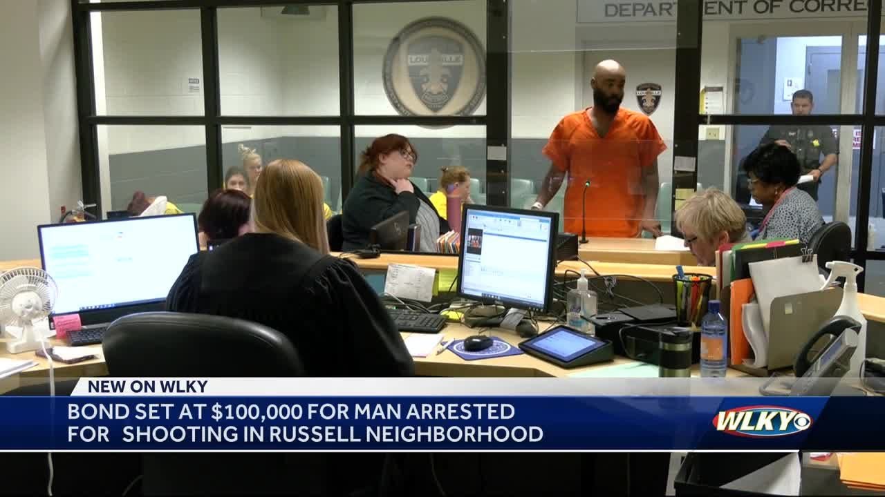 Bond set at $100K for man arrested for shooting in Russell neighborhood ...