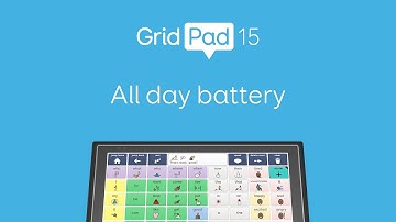 All day battery life with the Grid Pad 15