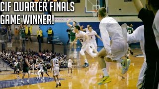 Bishop Montgomery Wins on Game Winning 3 In CIF Quarter Finals!