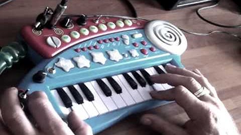 X1L3 - circuit bent - ELC keyboard - 