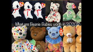 BEANIE BABY BABIES VALUES IN 2020 - Kicks Fortune Glory Hope Billionaire TY2K & September BEARS