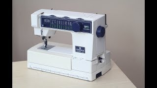 Husqvarna Optima 630 Electronic Nähmaschine Sewing machine Швейная машина test