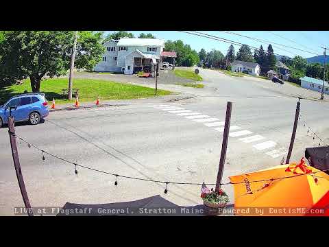 LIVE Cam at Flagstaff General Store, Stratton Maine