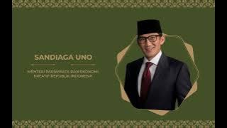 Bumper Speaker - Sandiaga Uno