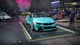 Miami Beach BMW M4 Cabrio in Need for Speed Heat