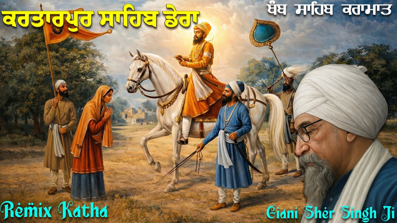 Remix Katha | Giani Sher Singh Ji Katha | Kartarpur Sahib | Giani Sher Singh Ji Katha | Sikh Itihas