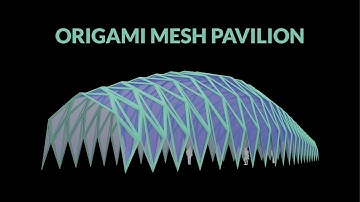 Folded Pavilion with Grasshopper