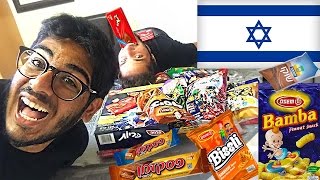ISRAELI SNACK TASTE TEST! טועמים חטיפים ישראלים