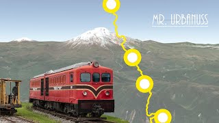 Ferrocarril del Norte (Quito  San Lorenzo) Recorrido 3D