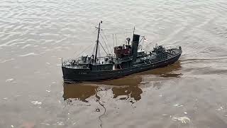 Caldercraft Sir Kay heads to sea