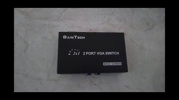 Cara Pasang dan Fungsi Switch VGA