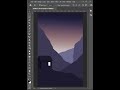 Master Photoshop Digital Illustration: Create a Cozy Night Landscape with Glowing House (2026)