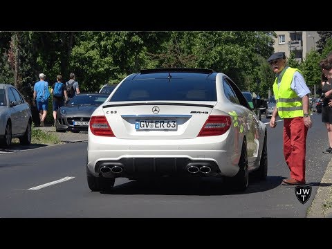 Mercedes-Benz C63 AMG (Coupe) REVS & Acceleration SOUNDS!