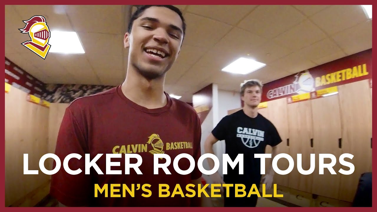 Calvin Knight's Men's Basketball locker room tour