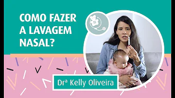 Como fazer lavagem nasal em RN?