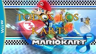 MARIO KART 8: todos los Karts y cómo conseguir los elementos dorados - WIIU